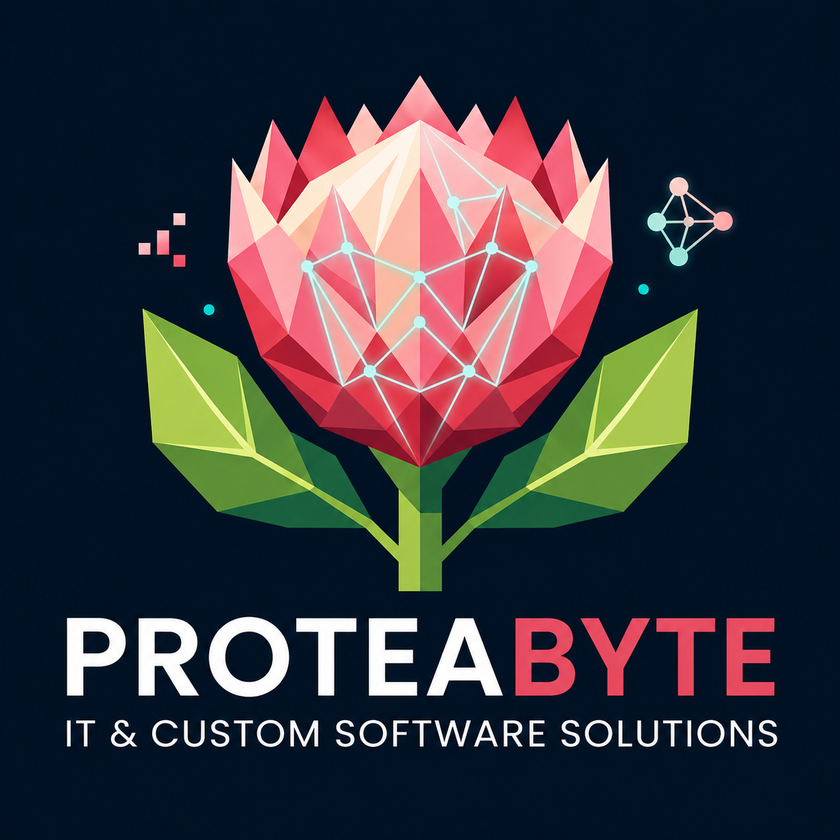 ProteaByte logo — Custom Software Development in South Africa